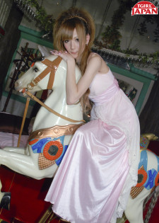 Miki On The Carousel!