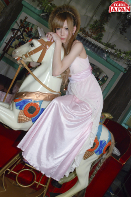 Miki On The Carousel!