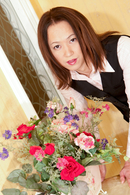 Horny Aki Fucks Her Ass!