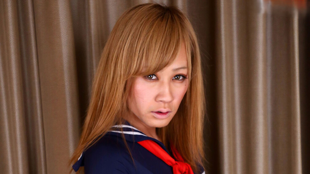 Minami Loves Her Schoolgirl Outfit!