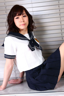 Naughty Schoolgirl Mayumi Harukaze!